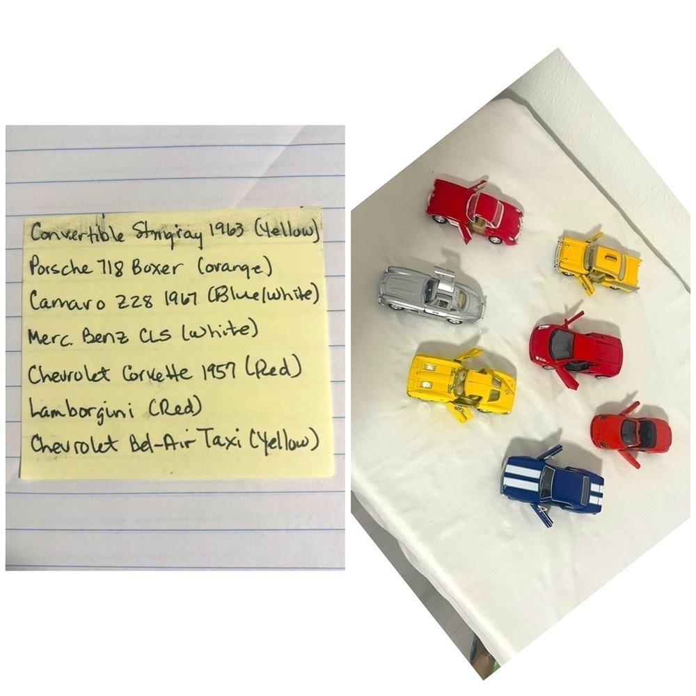 Miscellaneous Lot of (7) Cars. Doors open Different Makes and Models EUC
